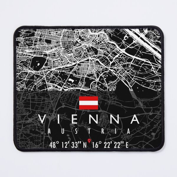 Item preview, VIENNA MAP AUSTRIA designed and sold by hatimelhag.
