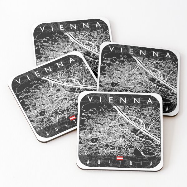 Item preview, VIENNA MAP AUSTRIA designed and sold by hatimelhag.