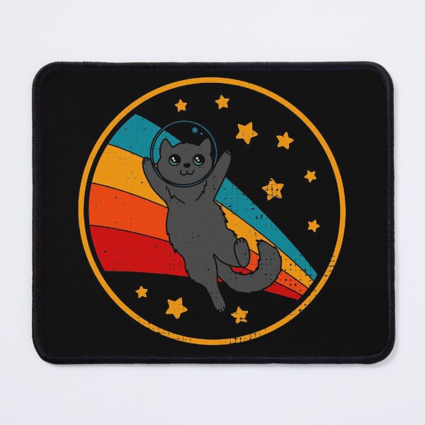 Item preview, Cute Vintage Nebelung Cat Retro Space Cat designed and sold by JokeGysen.