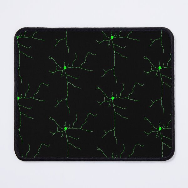 Item preview, Green fluorescent neuron drawing designed and sold by kzsg.