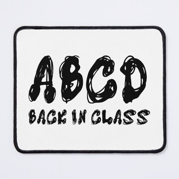 Item preview, ABCD Back in Class svg, School start tee, t-shirt for kid, svg for school starter t-shirt, Back To School svg, Teacher svg, 2021 School Year designed and sold by wshStudio.