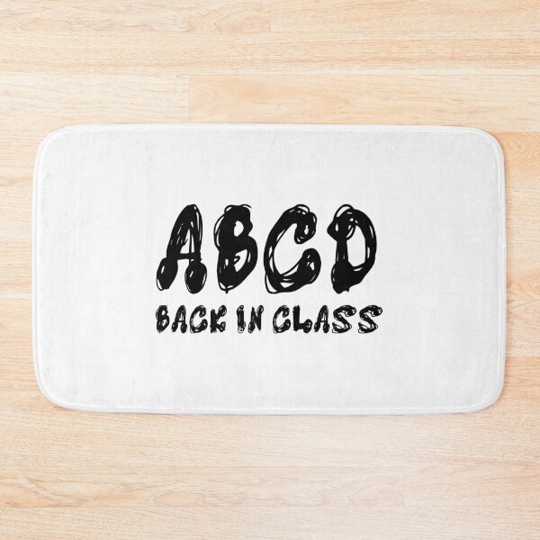 Item preview, ABCD Back in Class svg, School start tee, t-shirt for kid, svg for school starter t-shirt, Back To School svg, Teacher svg, 2021 School Year designed and sold by wshStudio.