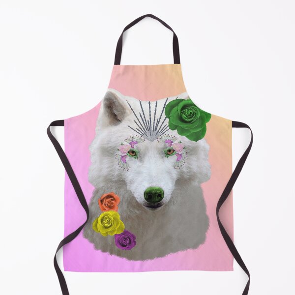 Item preview, The Howl of the White Wolf as Spirit Animal designed and sold by Loveday Funck.