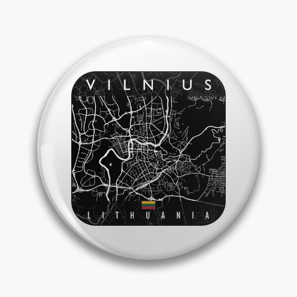 Item preview, VILNIUS MAP LITHUANIA designed and sold by hatimelhag.