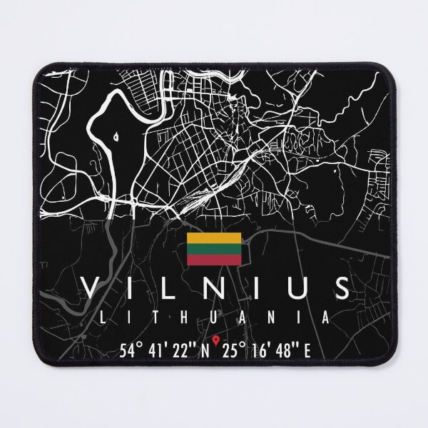 Item preview, MAPA DE VILNIUS LITUANIA designed and sold by hatimelhag.