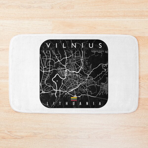 Item preview, VILNIUS MAP LITHUANIA designed and sold by hatimelhag.