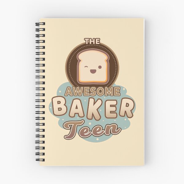 Item preview, The Awesome Baker Teen: A Cute Kawaii Teen bread  designed and sold by AxelGreen72.