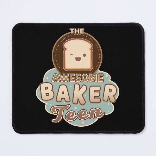 Item preview, The Awesome Baker Teen: A Cute Kawaii Teen bread  designed and sold by AxelGreen72.
