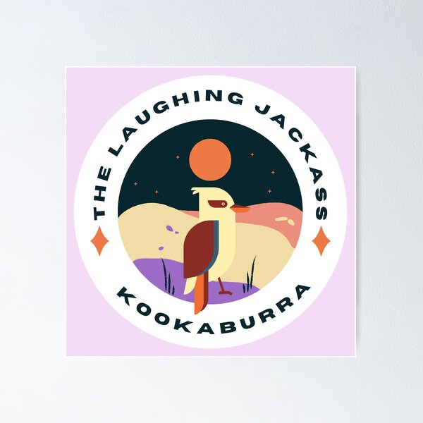 Item preview, The Laughing Jackass Kookaburra-Dont Make Me Laugh designed and sold by Red-ElYoubi.