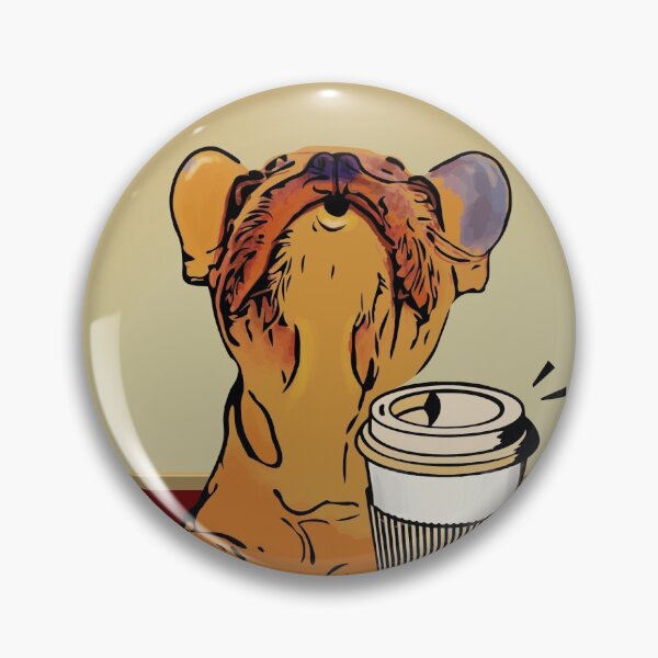Item preview, Howling Coffee French Bulldog VRS2 designed and sold by vivendulies.