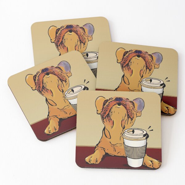 Item preview, Howling Coffee French Bulldog VRS2 designed and sold by vivendulies.