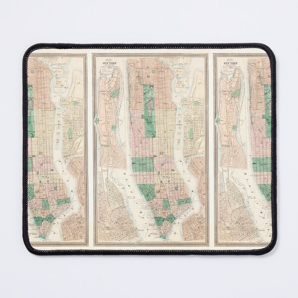 Item preview, Vintage NYC Map • 1875 designed and sold by abbazabba.