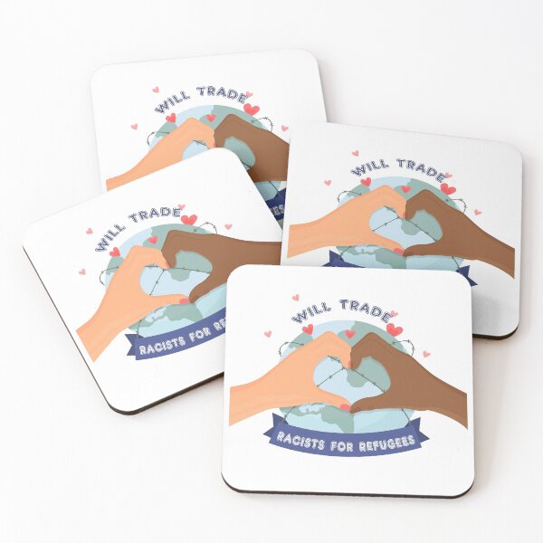 Item preview, Will Trade Racists For Refugees  designed and sold by Simo200.
