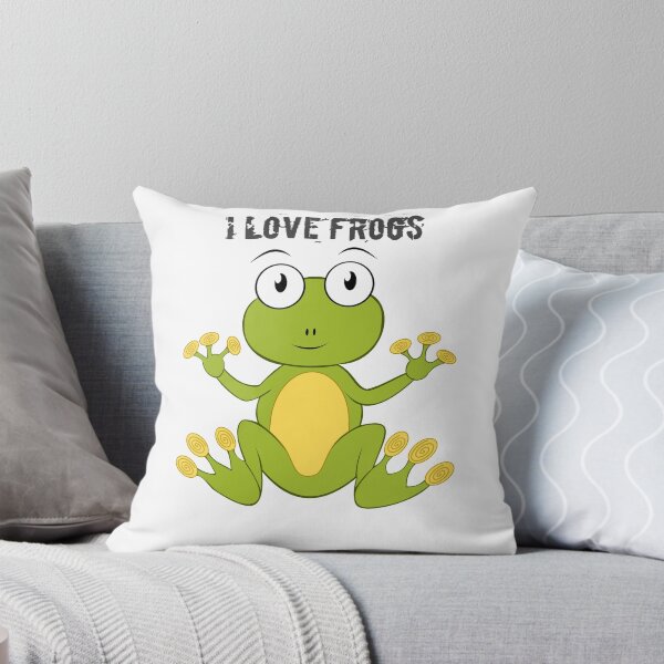 Item preview, I love frogs stickers  designed and sold by choumilanais.