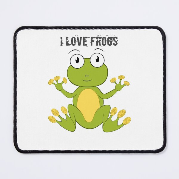 Item preview, I love frogs stickers  designed and sold by choumilanais.