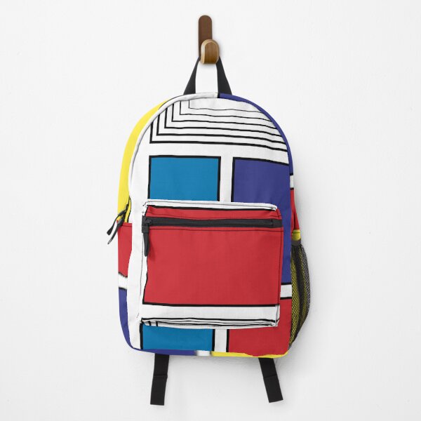 Item preview, Modern Abstract Primary Color Squares designed and sold by ZewyC.