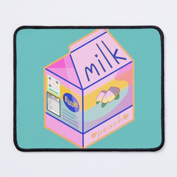 Item preview, Cute Peach Flavored Milk Carton designed and sold by sadimouto.