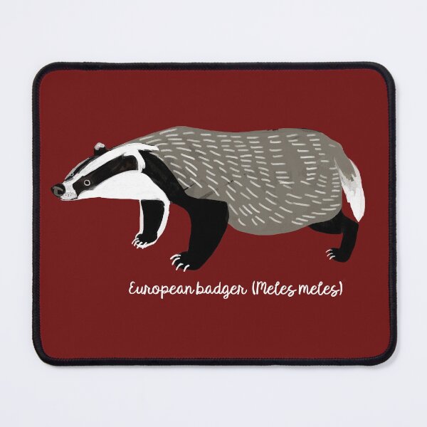 Item preview, European Badger designed and sold by belettelepink.