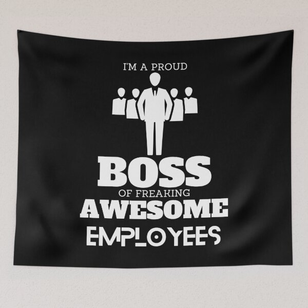 Item preview, I am A Proud Boss Of Freaking Awesome Employees 1 designed and sold by BarvinWayne.