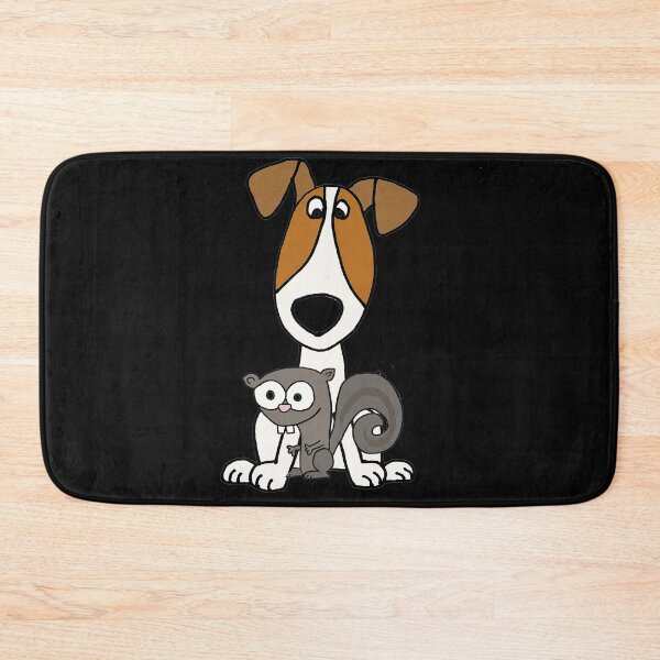 Item preview, Funny Jack Russell Terrier Dog and Squirrel designed and sold by Nature's Fancy.