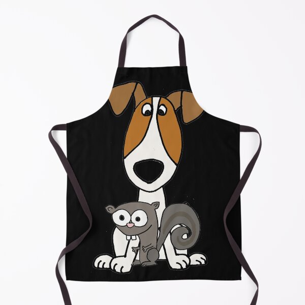 Item preview, Funny Jack Russell Terrier Dog and Squirrel designed and sold by Nature's Fancy.