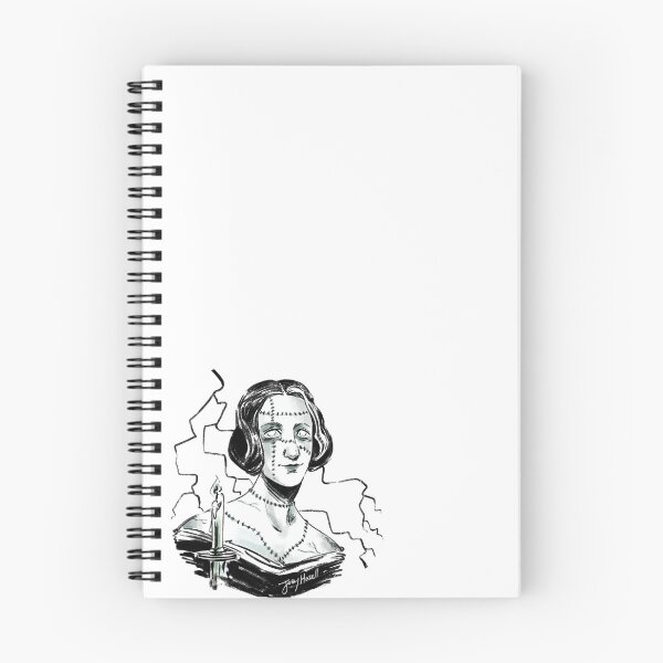 Aperçu de l'œuvre FrankenShelley (noir et blanc) créée et vendue par JoeyHazell.