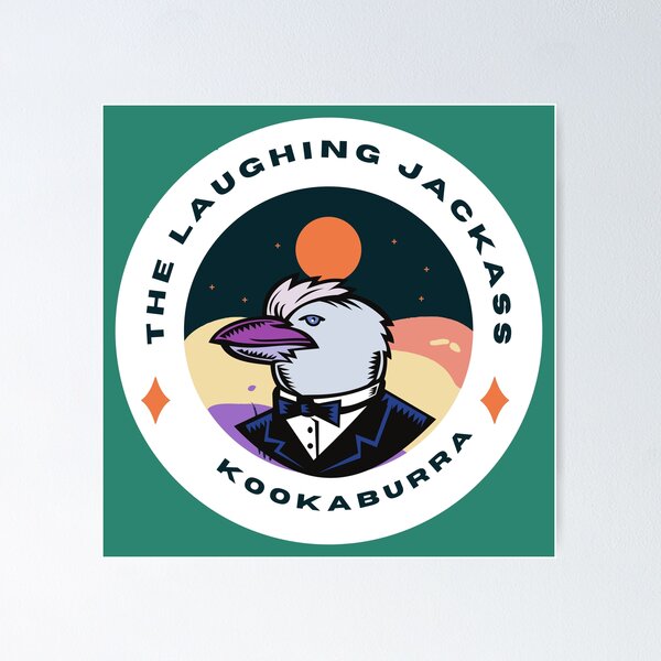 Item preview, The Laughing Jackass Kookaburra-Dont Make Me Laugh-Great Gift for kookaburra bird lover designed and sold by Red-ElYoubi.