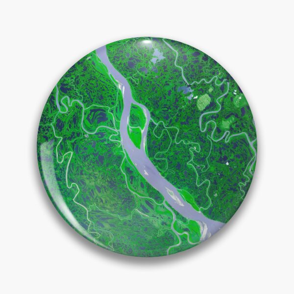 Item preview, River Though Forest Aerial Shot designed and sold by JoyforU.