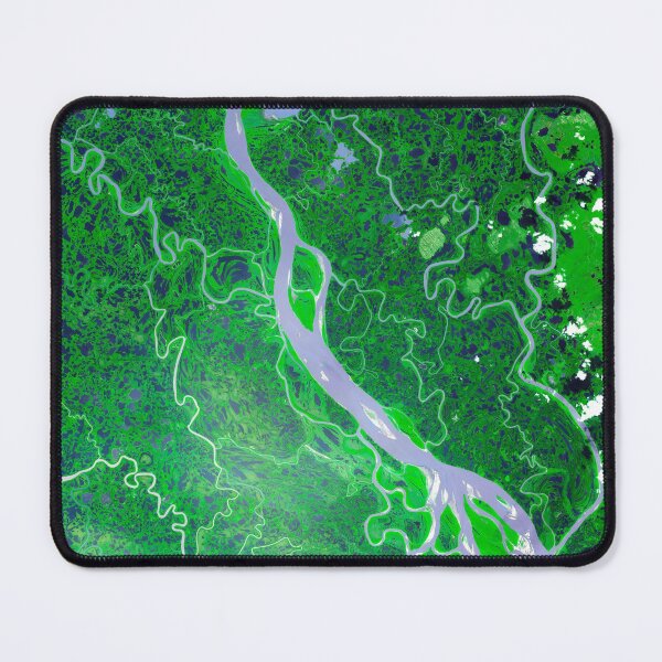Item preview, River Though Forest Aerial Shot designed and sold by JoyforU.
