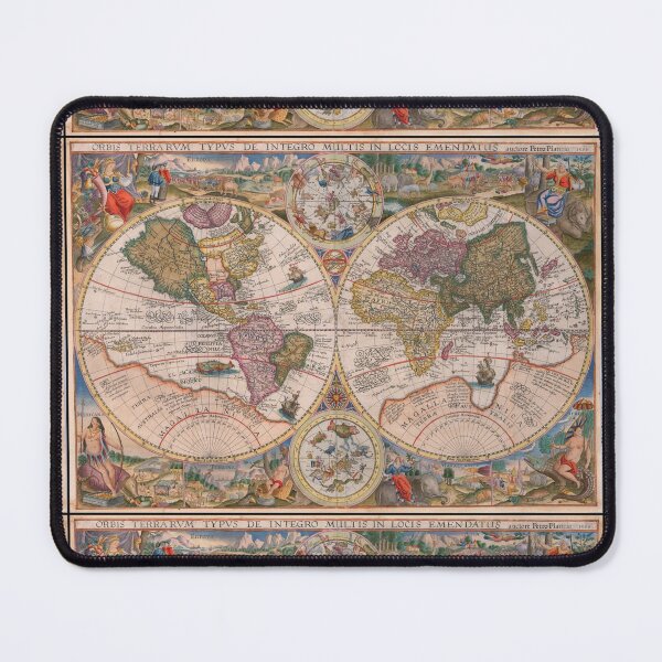 Item preview, Vintage World Map from 1594! designed and sold by abbazabba.