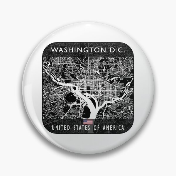 Item preview, WASHINGTON D.C. MAP USA designed and sold by hatimelhag.
