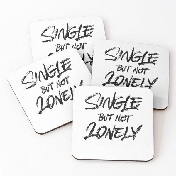 Item preview, Single but not lonely designed and sold by Zagach Letters.
