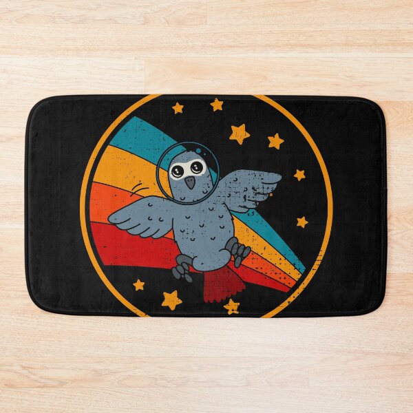 Item preview, Cute Vintage African Grey Parrot Owner Retro Parrot In Space designed and sold by JokeGysen.