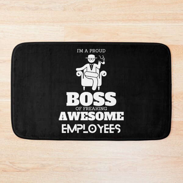 Item preview, Copy of I am A Proud Boss Of Freaking Awesome Employees 2 designed and sold by BarvinWayne.
