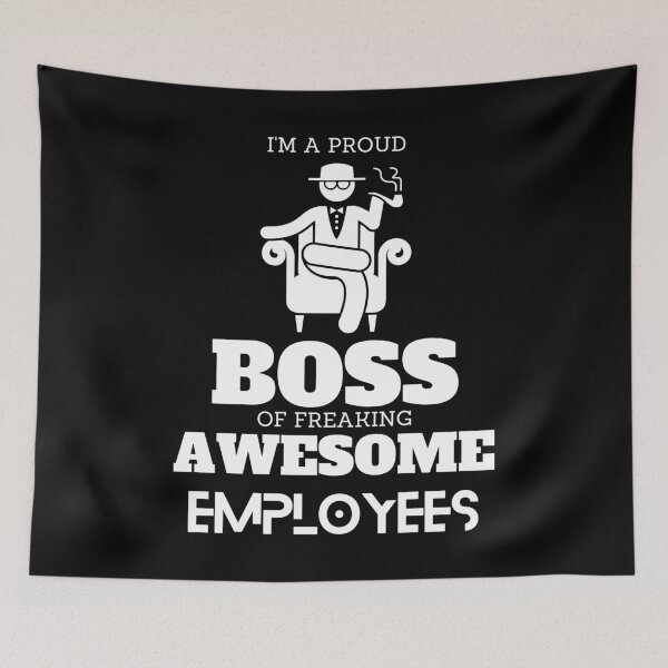 Item preview, Copy of I am A Proud Boss Of Freaking Awesome Employees 2 designed and sold by BarvinWayne.