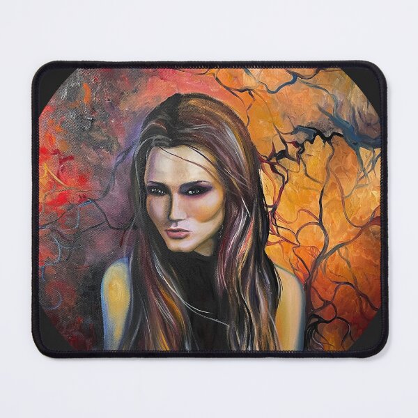 Item preview, Hypnotic, 2021, oil on canvas, 60 cm diameter designed and sold by oanaunciuleanu.