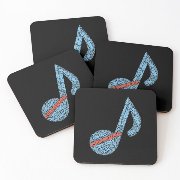 Item preview, Astor Piazzolla Tango Music Note Word Art designed and sold by infinitetango.