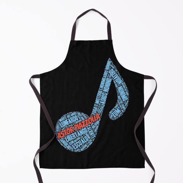 Item preview, Astor Piazzolla Tango Music Note Word Art designed and sold by infinitetango.