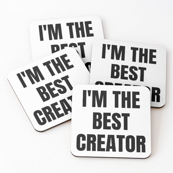 Item preview, I'M THE BEST CREATOR designed and sold by iamxxx.