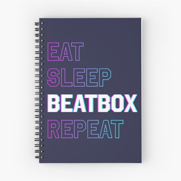 Item preview, Eat sleep beatbox repeat 2 designed and sold by Freewind-Studio.
