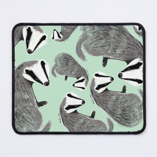 Item preview, European Badger pattern designed and sold by belettelepink.