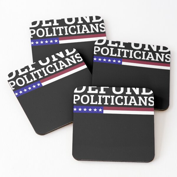 Item preview, Defund Politicians Political Message designed and sold by TrendingTees4u.