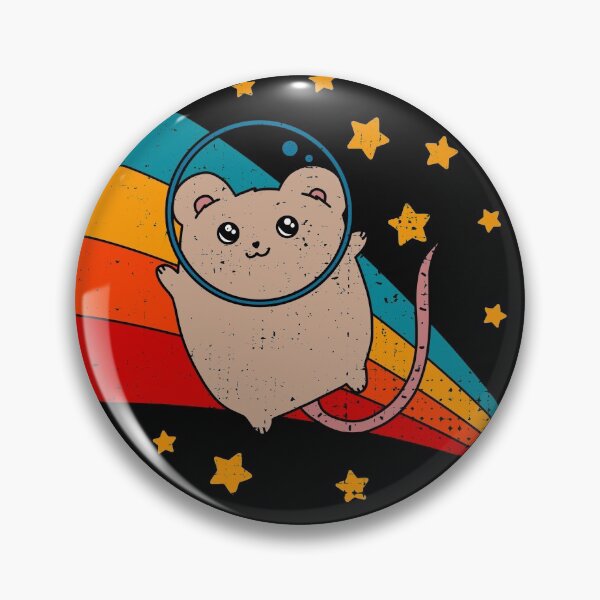 Item preview, Cute Vintage Argente Fancy Mouse Owner Retro Per Mouse In Space designed and sold by JokeGysen.