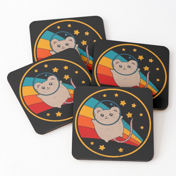 Item preview, Cute Vintage Argente Fancy Mouse Owner Retro Per Mouse In Space designed and sold by JokeGysen.