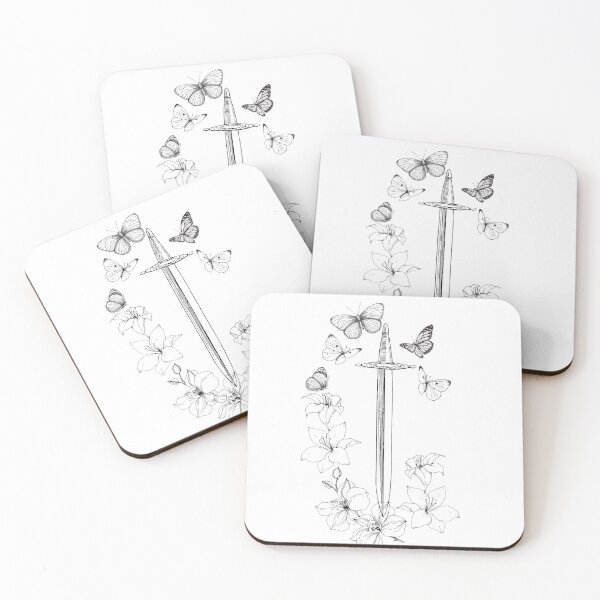 Item preview, flowers and a sword grunge aesthetic  designed and sold by sarah-dargeen.