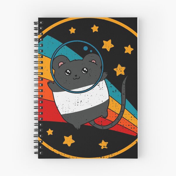 Item preview, Cute Vintage Banded Marked Fancy Mouse Owner Retro Pet Mouse In Space designed and sold by JokeGysen.