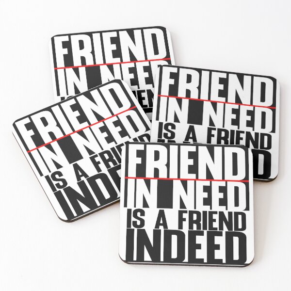 Item preview, Friend in need is a friend indeed - friend in need is a friend indeed T-Shirt designed and sold by Ahmedhod.