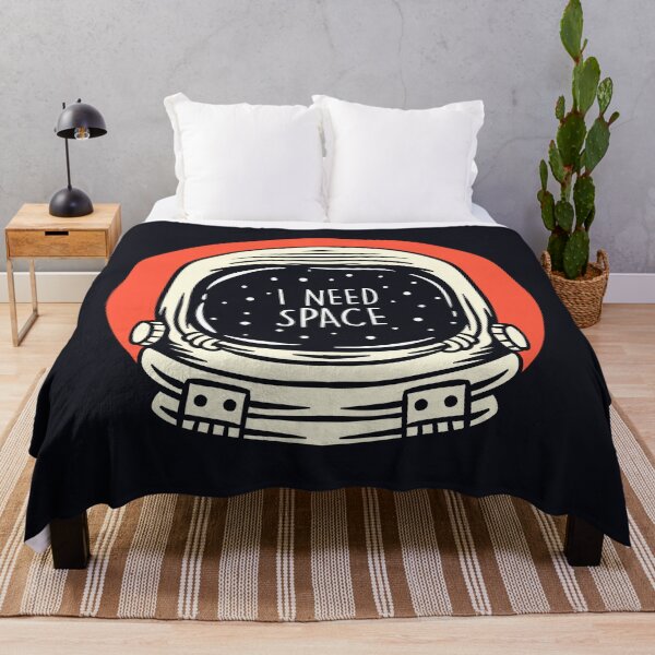 Artikelvorschau, I Need Space // Funny Astronaut Helmet entworfen und verkauft von SLAG-Creative.