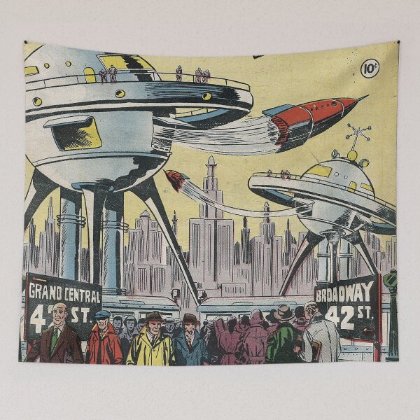 Item preview, Mysteries of the Unexplored Worlds #2 Jan 1957 Comic Book Cover designed and sold by Nostrathomas66.