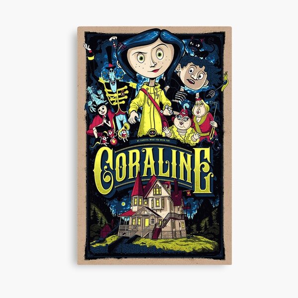 Poster/Print • Coraline e o Mundo Secreto • Anime fanart